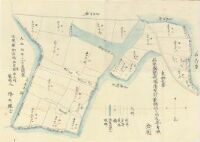 佐賀県肥前国佐賀郡新郷村之内字二本柳全図