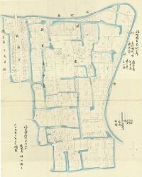 佐賀郡大堂村之内嘉與町分字中島字小曲