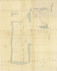 為重村之内字一本谷全図