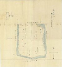 為重村ノ内字松丸屋敷全図