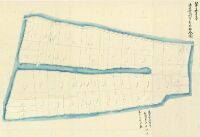 西古賀村字一本杉全図