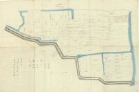 佐賀郡早津江村ノ内字二本杦全図