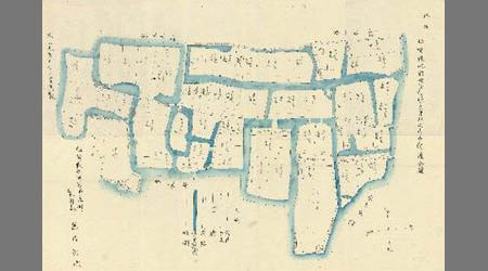 佐賀県肥前国佐賀郡木原村之内字武藤全図