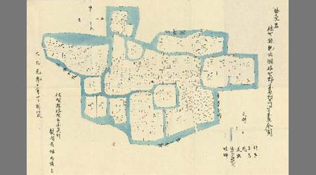 佐賀県肥前国佐賀郡木原村之内字木原全図