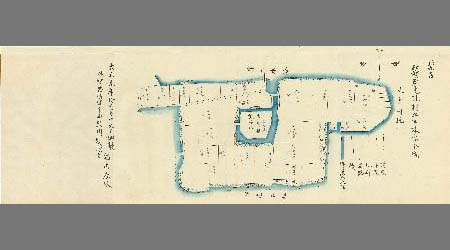 佐賀郡光法村字四本谷全図