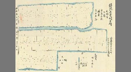 佐賀郡大堂村之内大田分字一本杉字五本谷