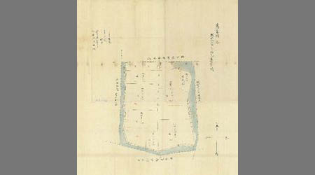 為重村ノ内字松丸屋敷全図