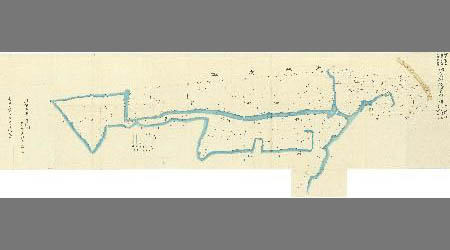 佐賀郡徳富村字橋津、一本松、二本松全図