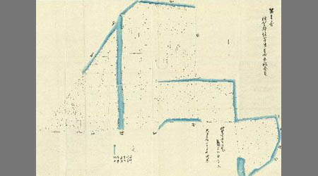 佐賀郡諸冨津字四本松全図