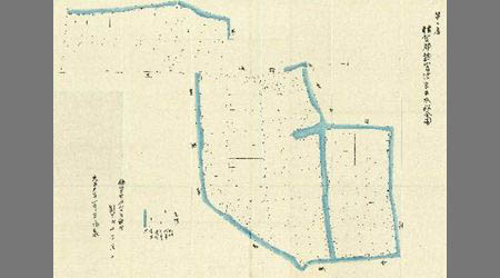 佐賀郡諸富字二本松全図