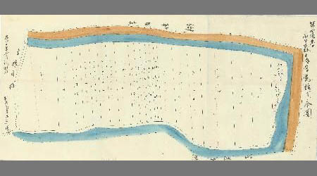佐賀郡小々森之内字荒詫間全図