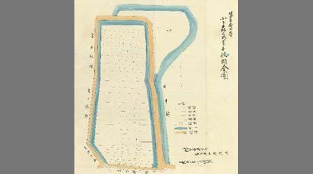 佐賀郡小々森之内字千秋搦全図