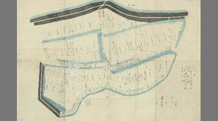 佐賀郡早津江村大字早津江村字貞兵エ搦吉慶搦甚六搦芦搦全図