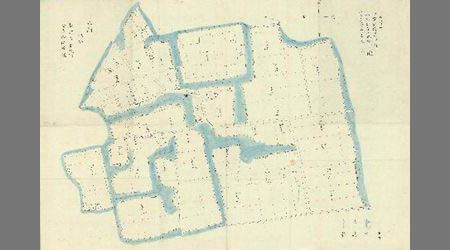 佐賀郡福富村ノ内字五本松全図