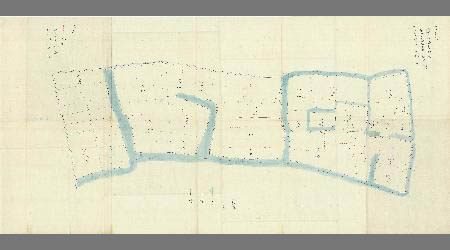 佐賀郡福富村ノ内字一本谷全図