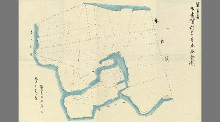 下古賀村字一本谷全図