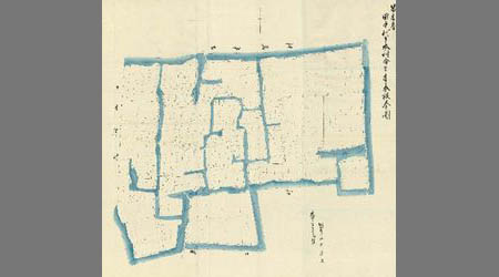 田中村本村分字一本杉全図