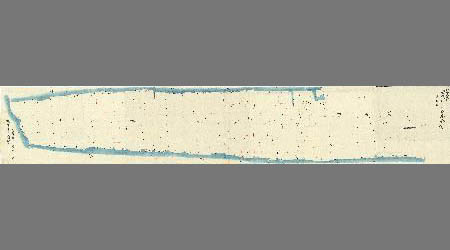 田中村本村分字二本谷全図