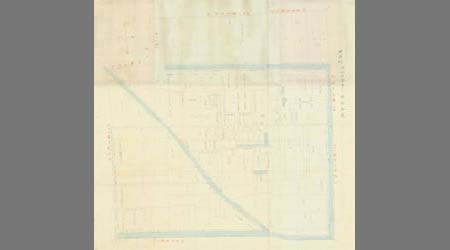 廿治村貳拾貳番字一本谷全圖