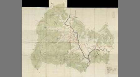 小城郡村図多久村