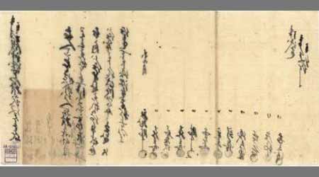 古文書と通行手形多数 古文書と通行手形多数
